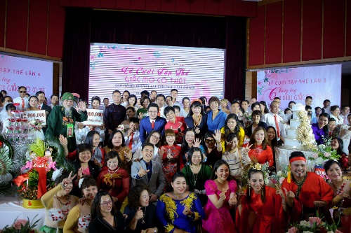 Lễ cưới tập thể lần thứ 3: Giấc mơ đã trở thành hiện thực